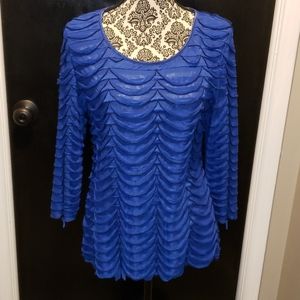 Tiered sheer blouse - 351